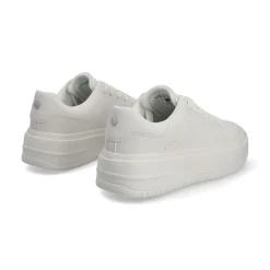 Tenis Blancos Casual Plataforma Para Mujer Capa de Ozono 08427