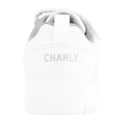 Tenis Blancos Charly Para Niño Sway Gs Casual Moda 08760