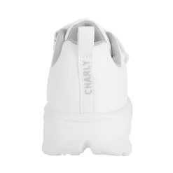 Tenis Blancos Charly Para Niño Sport Lark Velcro 05737