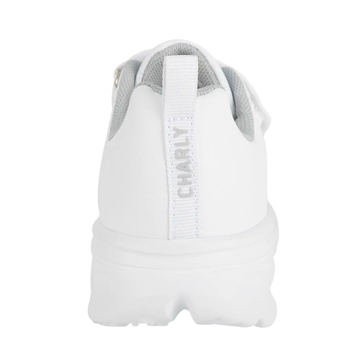 Tenis Blancos Charly Para Niño Sport Lark Velcro 05737