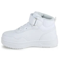 Tenis Blancos Charly Para Niño Bota Velcro 04514