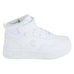 Tenis Blancos Charly Para Niño Bota Velcro 04514