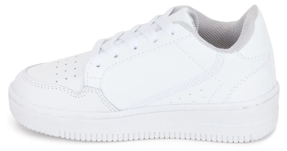 Tenis Blancos Escolar Air Blasito Unisex Para Niño-Niña 02912