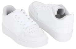 Tenis Blancos Escolar Air Blasito Unisex Para Niño-Niña 02912
