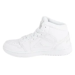Tenis Blancos Escolar Bota Casuales Moda Para Niño Joven Pirma 05814