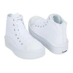 Tenis Blancos Escolar Casual Niña Scape 03535-37