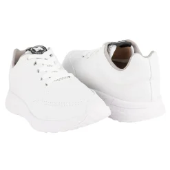 Tenis Blancos Escolar Deportivo Para Niño Molekinho 08935