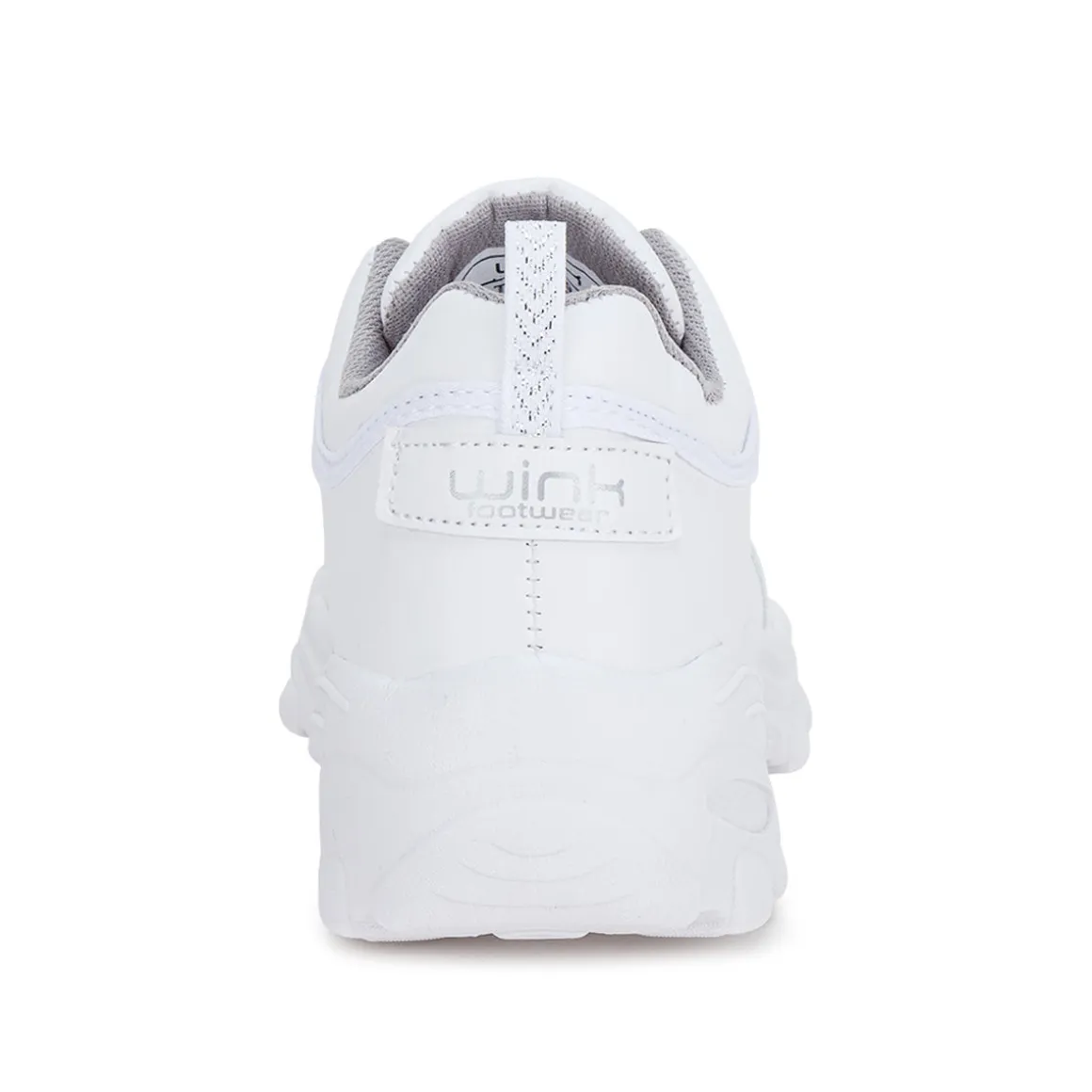 Tenis Blancos Escolar Moda Niña Wink 01571
