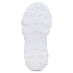 Tenis Blancos Escolar Moda Para Niña Joven Wink 01572