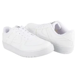 Tenis Blancos Escolar Panam Para Niño Joven Moda Casual 01168