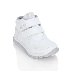 Tenis Blancos Escolar Para Niño Bota Velcro Suns 03023