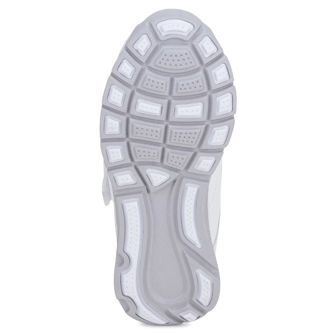 Tenis Blancos Escolar Para Niño Bota Velcro Suns 03023