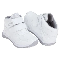 Tenis Blancos Escolar Para Niño Bota Velcro Suns 03023