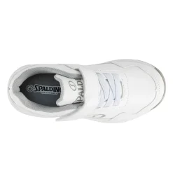 Tenis Blancos Escolar Spalding Para Niño Deportivo 05865