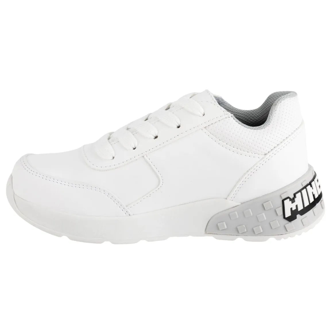 Tenis Blancos Minecraft Para Niño 07244