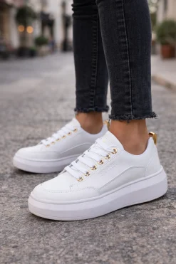 Tenis Blancos Moda Urbano Para Mujer Neo Sport 03965