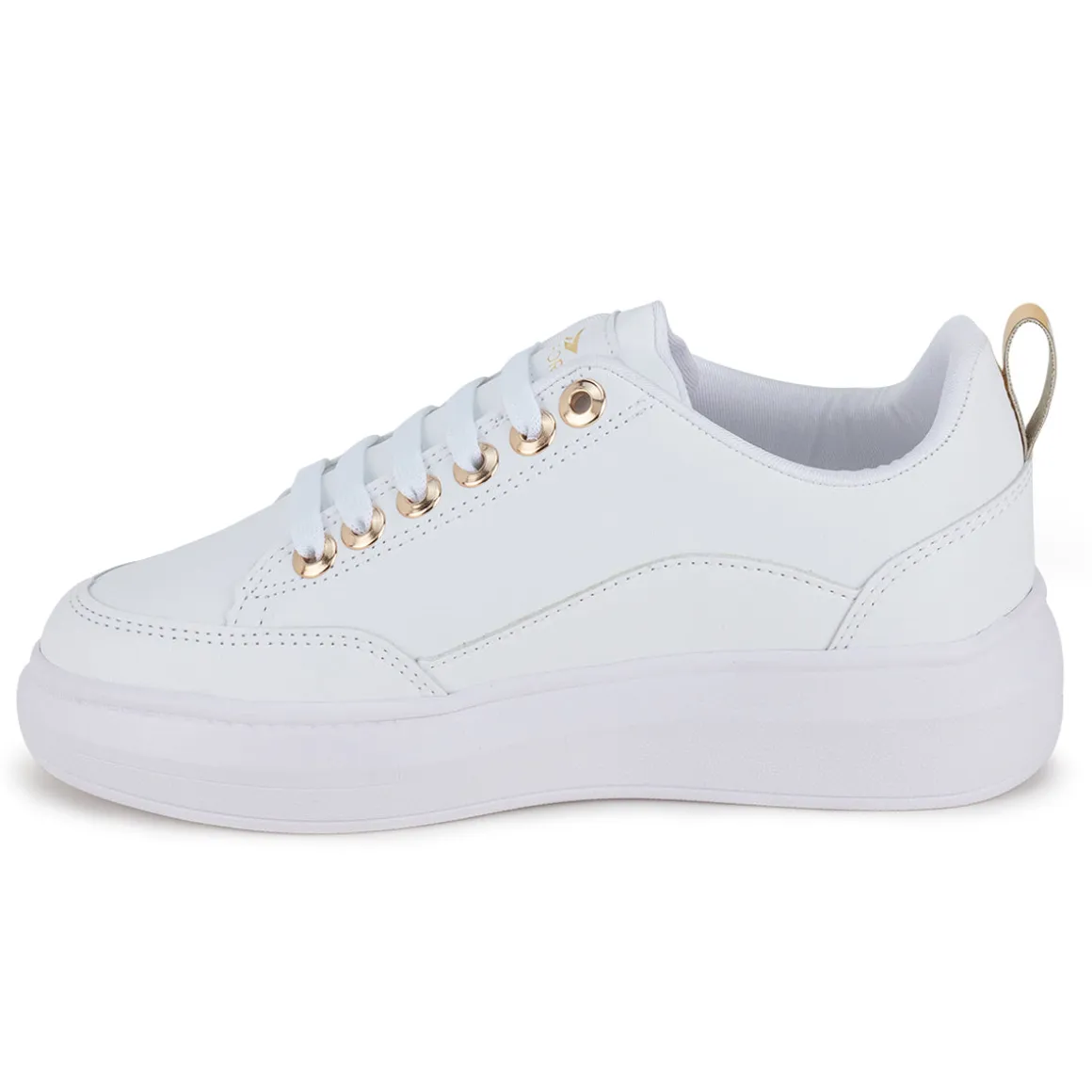 Tenis Blancos Moda Urbano Para Mujer Neo Sport 03965