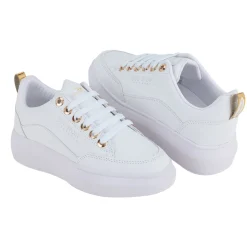 Tenis Blancos Moda Urbano Para Mujer Neo Sport 03965
