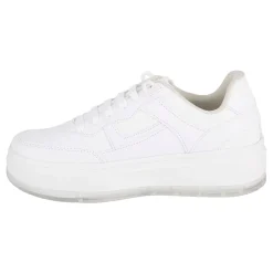 Tenis Blancos Plataforma Para Mujer Neosport 05571