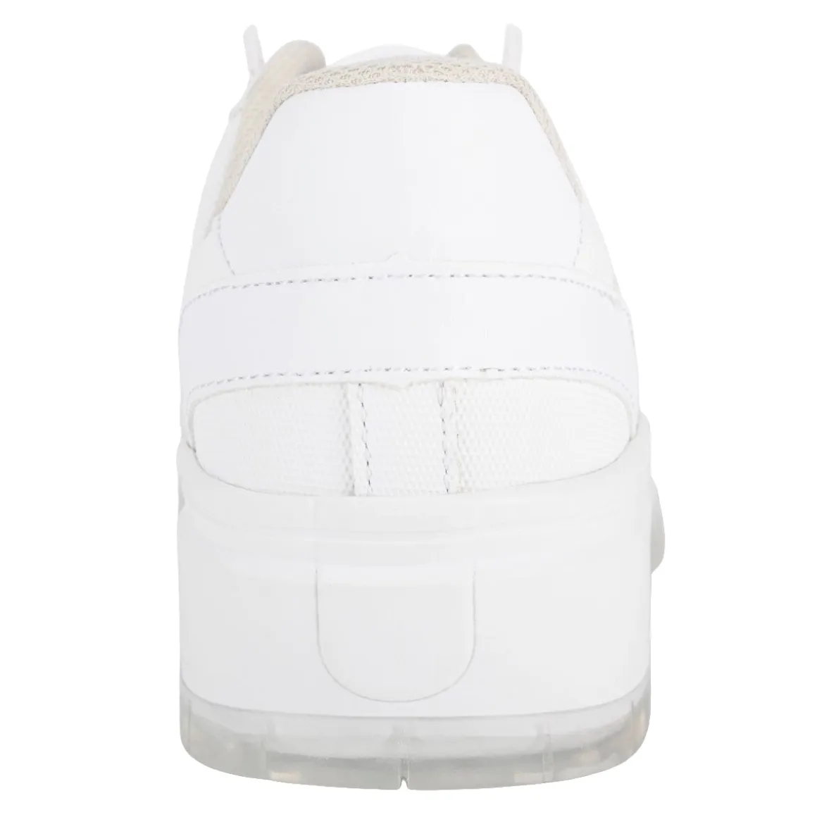 Tenis Blancos Plataforma Para Mujer Neosport 05571