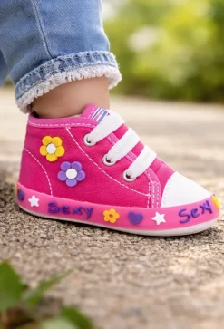 Tenis Casual Flores Para Bebé Gonay Kids 08400