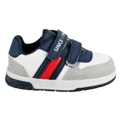 Tenis Casual Niño Gris-Marino Viritony 05836