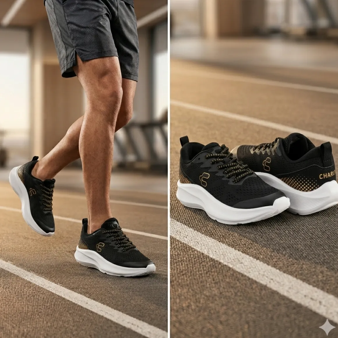 Tenis Charly Para Mujer Light Black Sport 07369