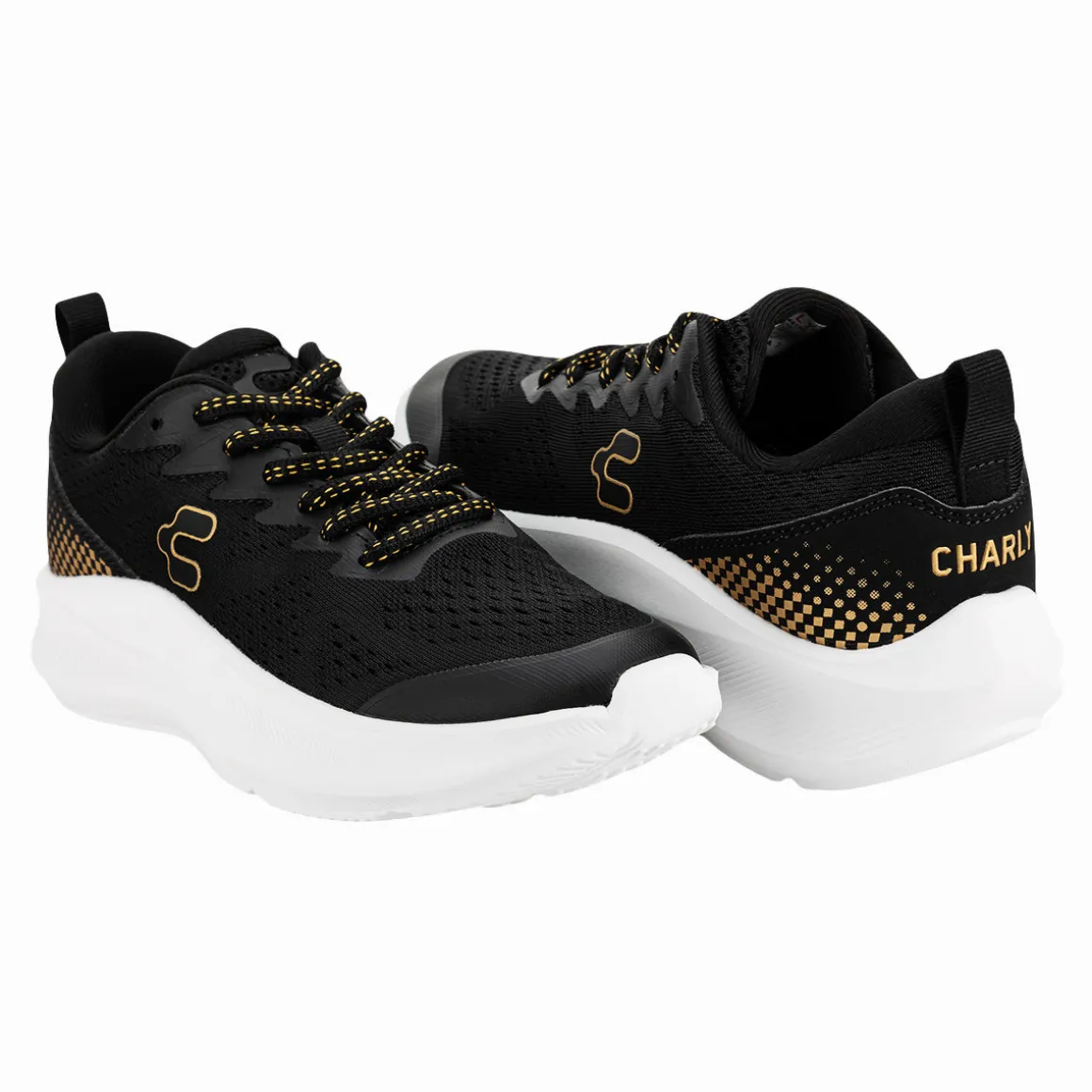 Tenis Charly Para Mujer Light Black Sport 07369