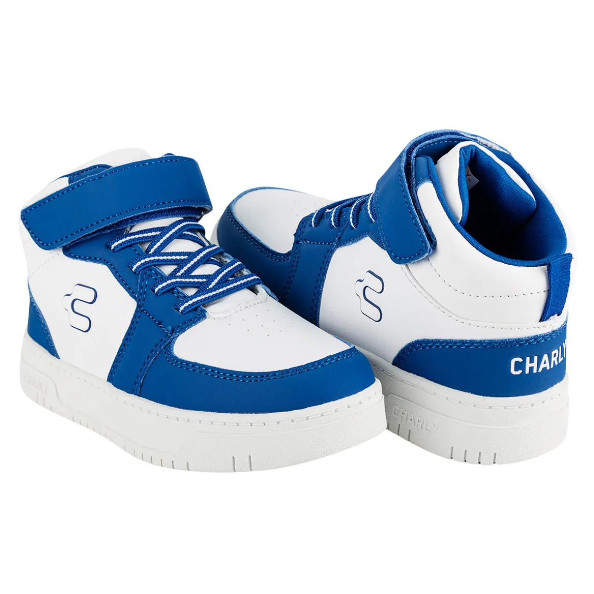 Tenis Charly Para Niño Casual Svart Hvit 07400/01