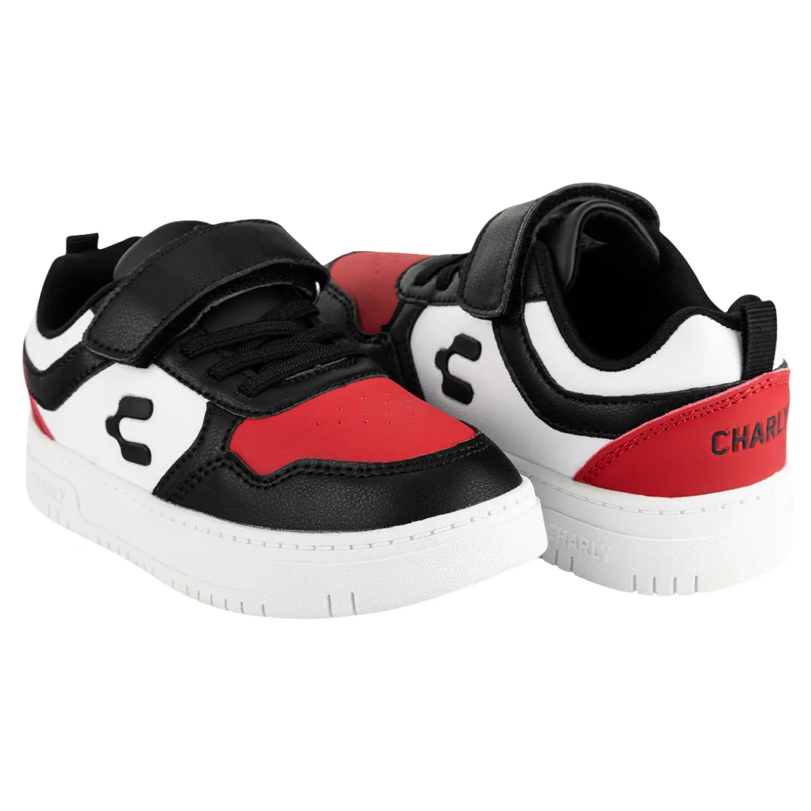 Tenis Escolar Blancos Charly Para Niño Grand 08282-83