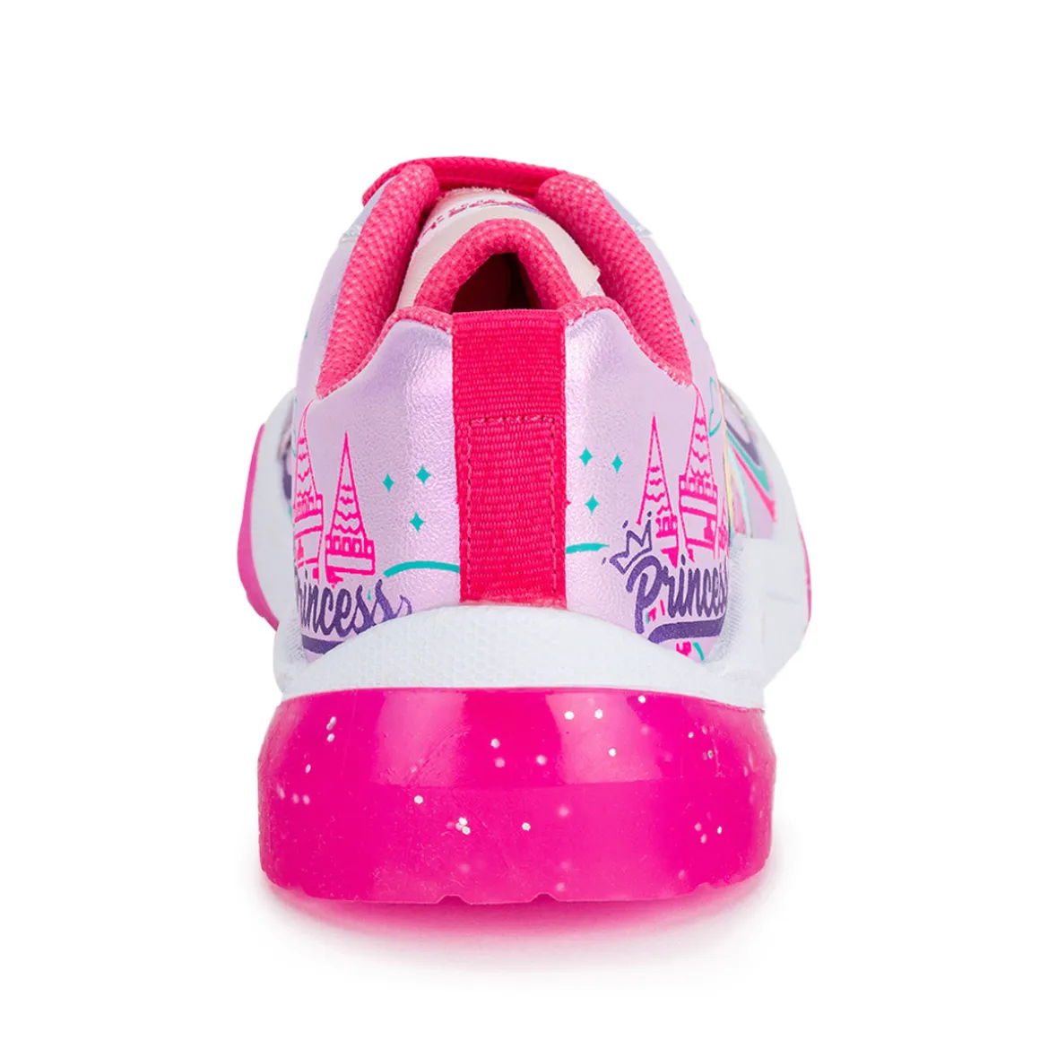 Tenis Moda Niña Princesa Luces Led Kings Lu 03525
