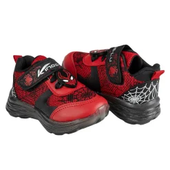 Tenis Moda Spiderman Luces Led Niño Kings Lu 05629