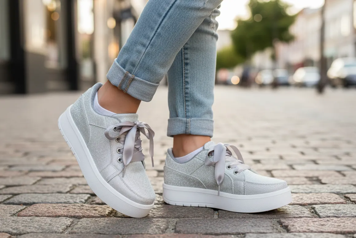 Tenis Plataforma Para Niña Joven Artel 08869