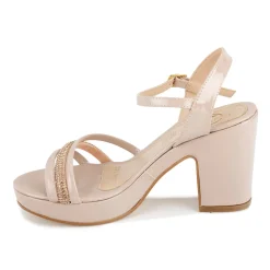 Zapatilla Brillos Fiesta Graduación Maquillaje Para Mujer Joza 05411