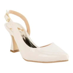 Zapatilla Destalonada En Charol Para Mujer Fiesta Graduación Mirlo 08990