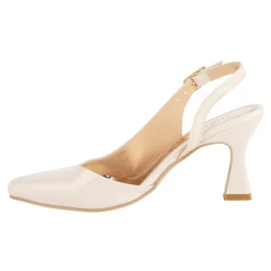Zapatilla Destalonada En Charol Para Mujer Fiesta Graduación Mirlo 08990