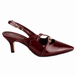 Zapatilla Fiesta Graduación Slingback con Hebillas Para Mujer Senties 07290-91