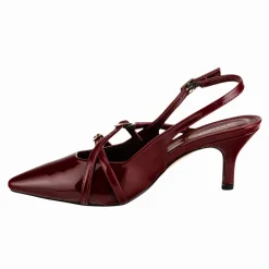 Zapatilla Fiesta Graduación Slingback con Hebillas Para Mujer Senties 07290-91