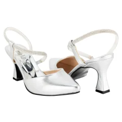 Zapatilla Fiesta Graduación Tira Brillos Para Mujer Mirlo 08988