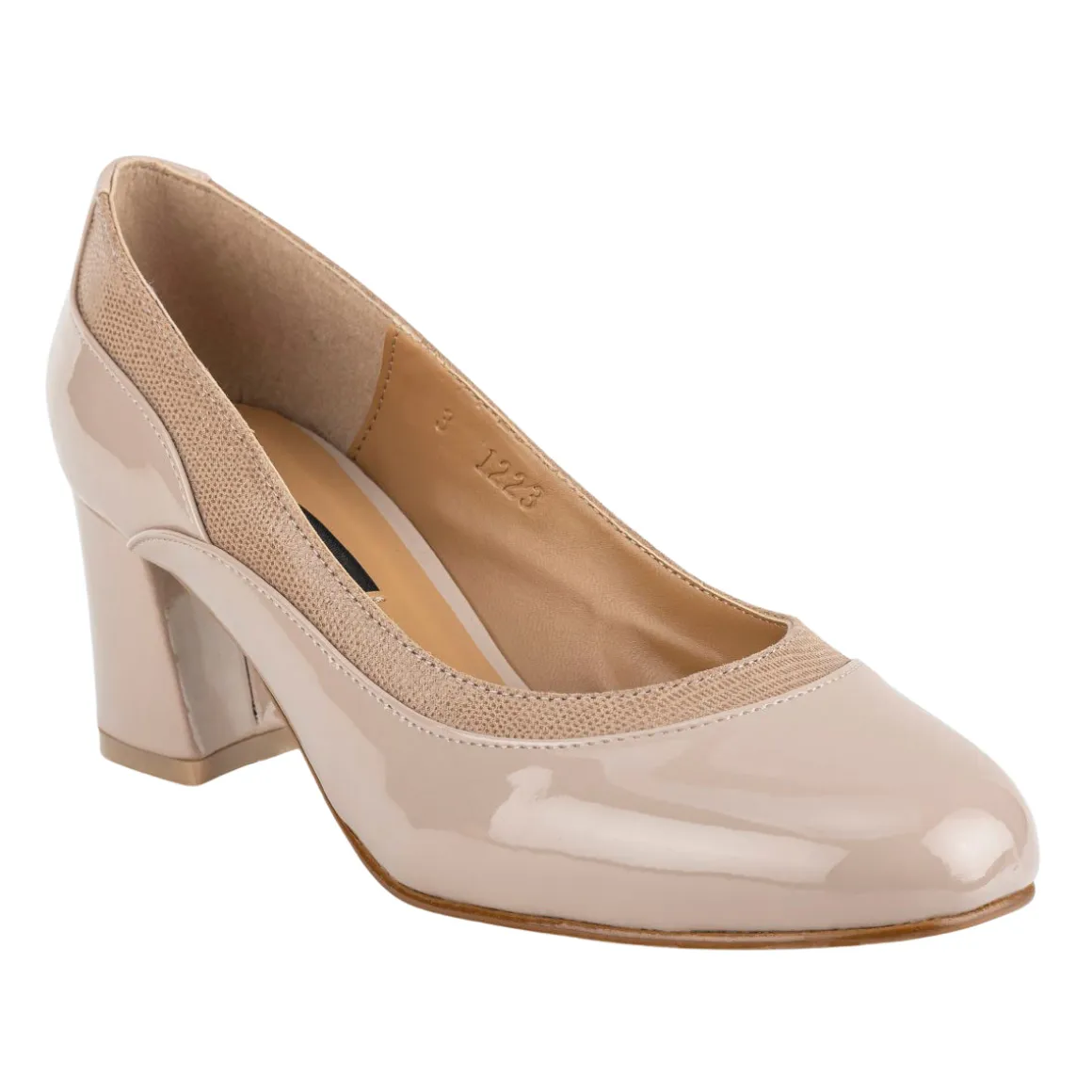 Zapatilla Vestir Para Mujer Silvia Cordero 06412/13 Maquillaje-Negro