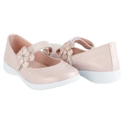 Zapato Balerina Vestir Flor Niña Pekekids 08309