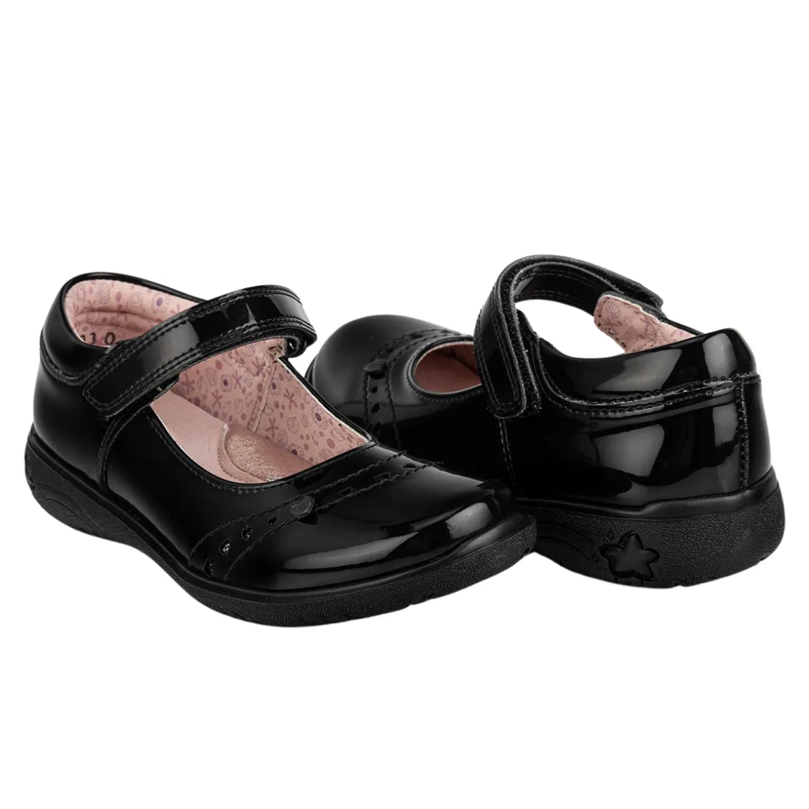 Zapato Bambino Escolar Para Niña Charol 05390