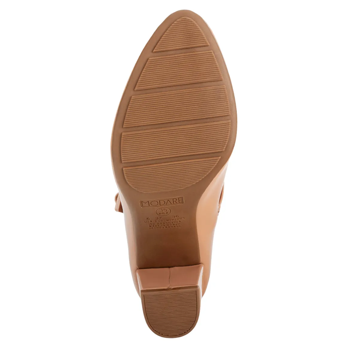 Zapato Casual Tacón Grueso Para Mujer Modare 07154-55