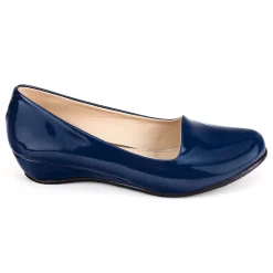 Zapato Casual Tacón Puente Charol Para Mujer Penny Lane 00588
