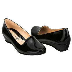 Zapato Casual Tacón Puente Charol Para Mujer Penny Lane 00588