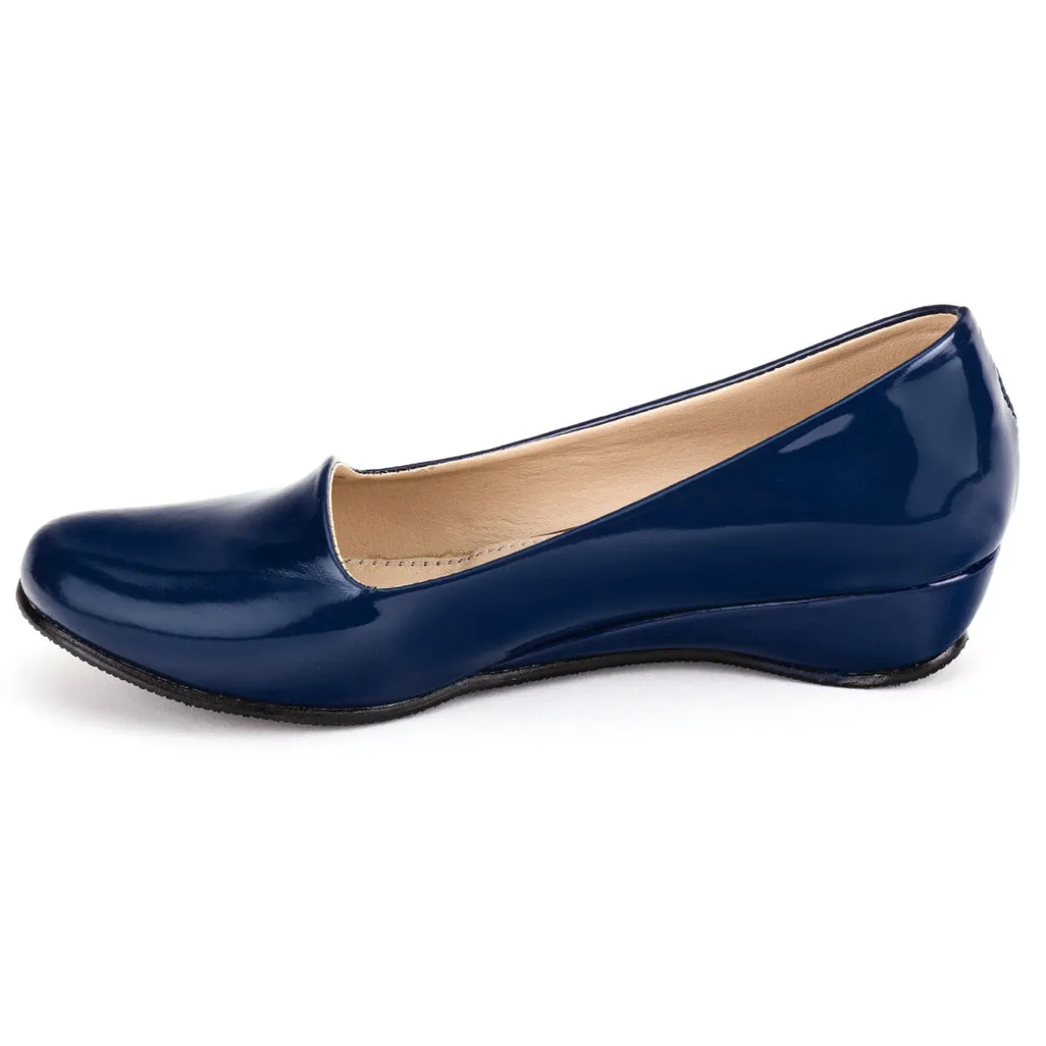 Zapato Casual Tacón Puente Charol Para Mujer Penny Lane 00588