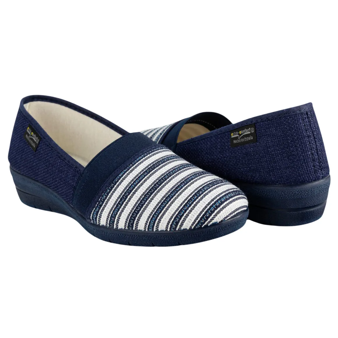 Zapato Cuña Casual Para Mujer Extra Confort 06519