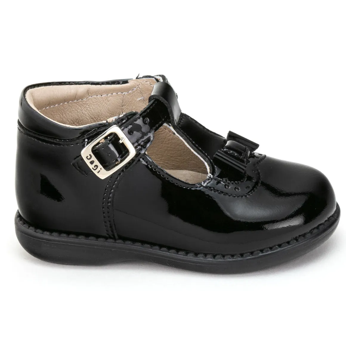 Zapato Dogi Para Bebé Botín Charol 01799