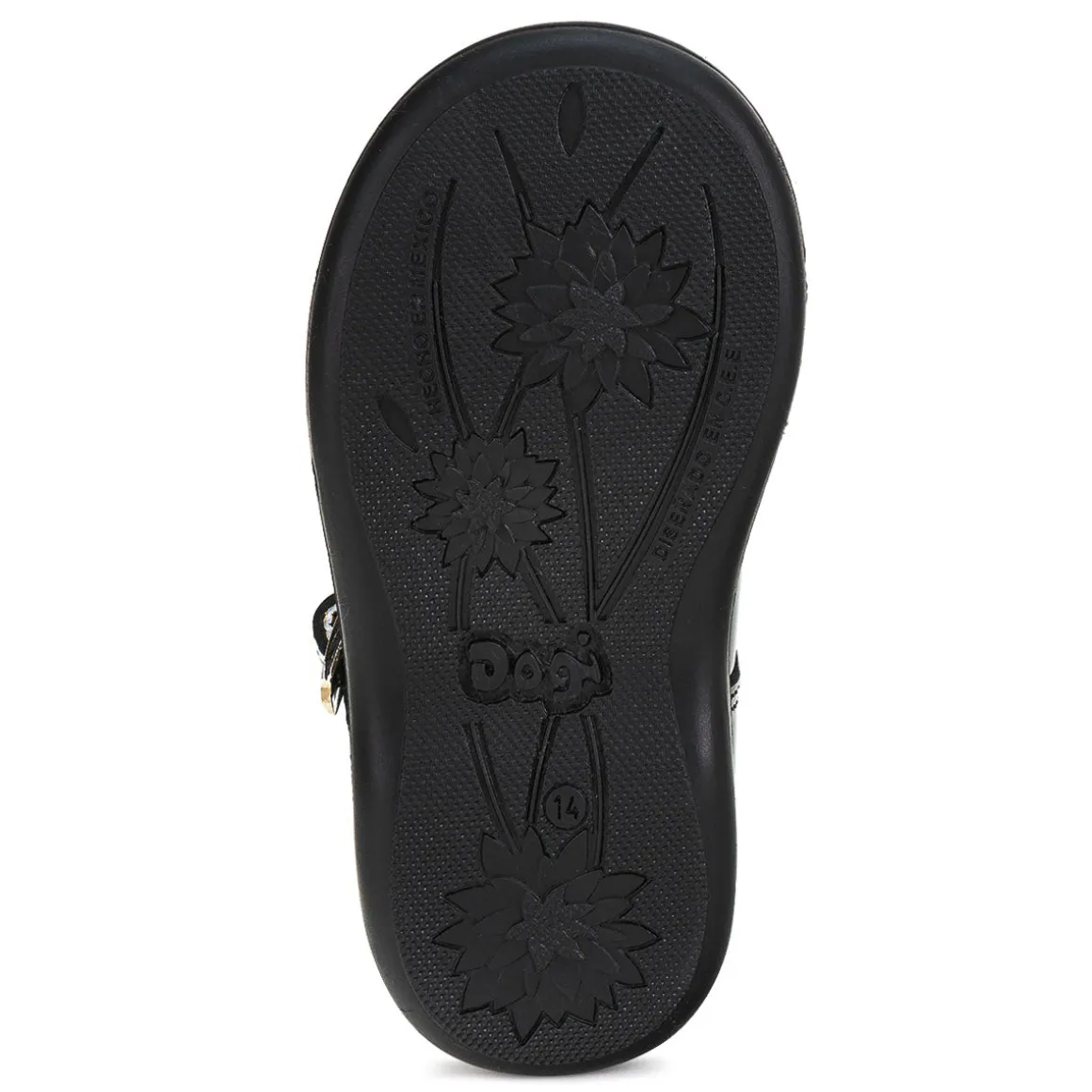Zapato Dogi Para Niña Botín Charol Moño 01797