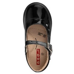 Zapato Dogi Para Niña Corazón Escolar Negro 05506
